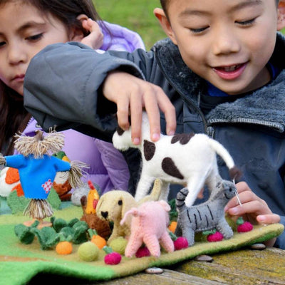 Tara Treasures Felt Cow