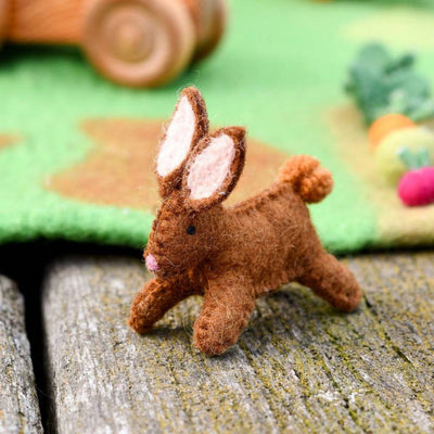 Felt bunny by Tara Treasures