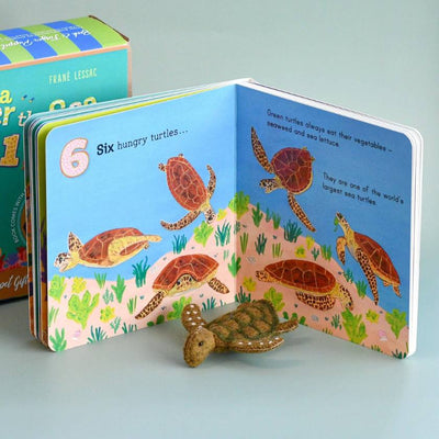 Tara Treasures Under The Sea 1, 2, 3 Book and Finger Puppet Set