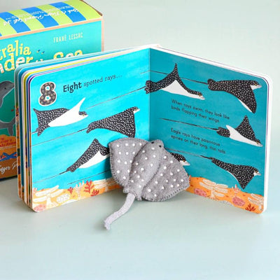 Tara Treasures Under The Sea 1, 2, 3 Book and Finger Puppet Set