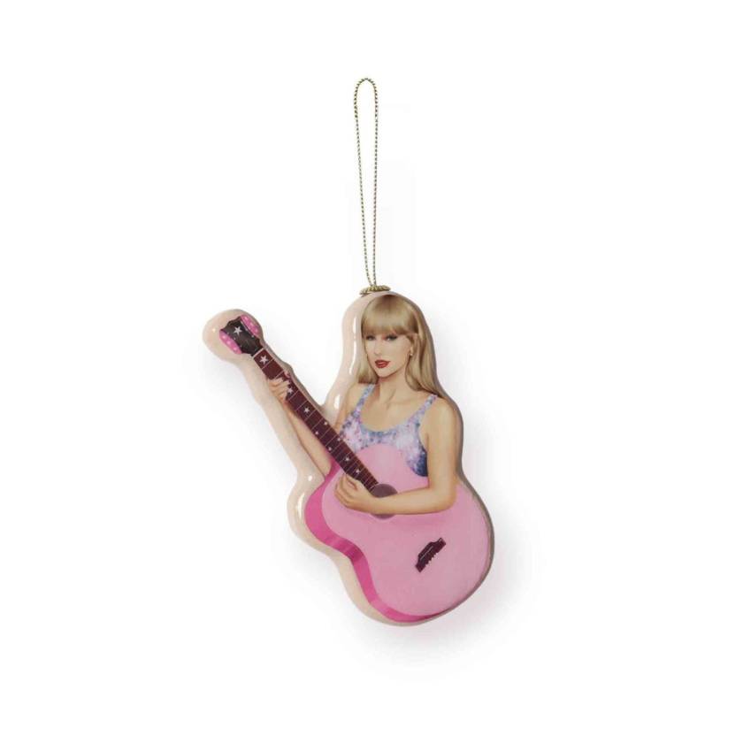 Taylor swift with a guitar bauble christmas ornament by La La Land | La La Land Stockist at Zebra Finch Style