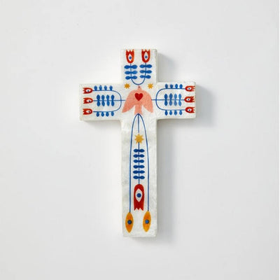 Tulum Cross Small Bird wall art by Jones and Co