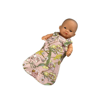 Pink may gibbs sleeping bag for 21cm miniland dolls
