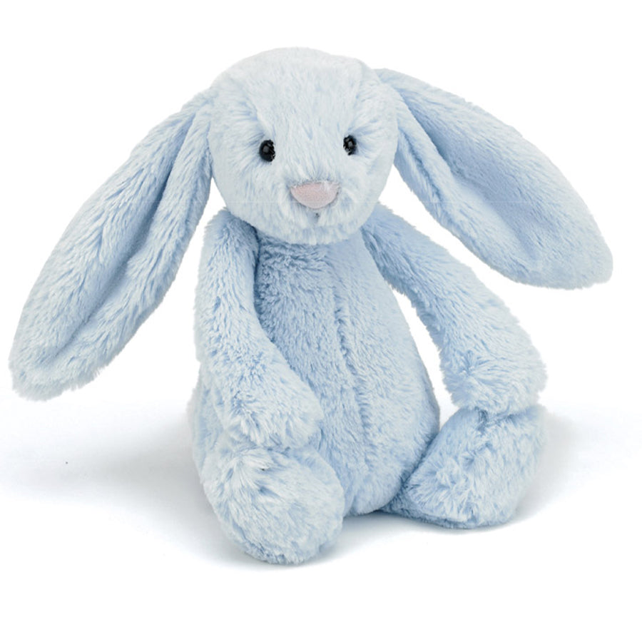 Jellycat soft blue bunny