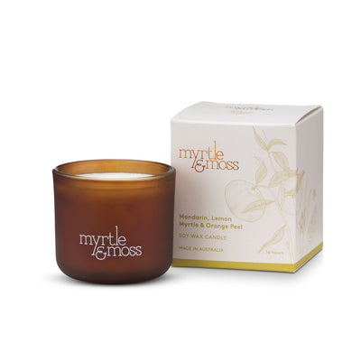 MIni Citrus candle from Myrtle and Moss