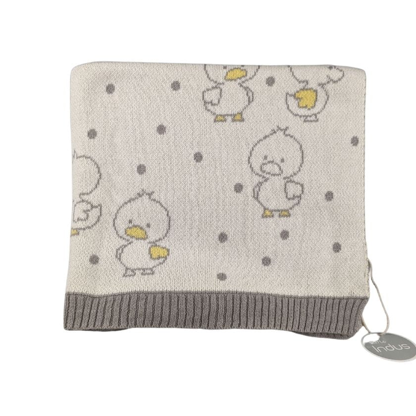 Indus duck baby blanket