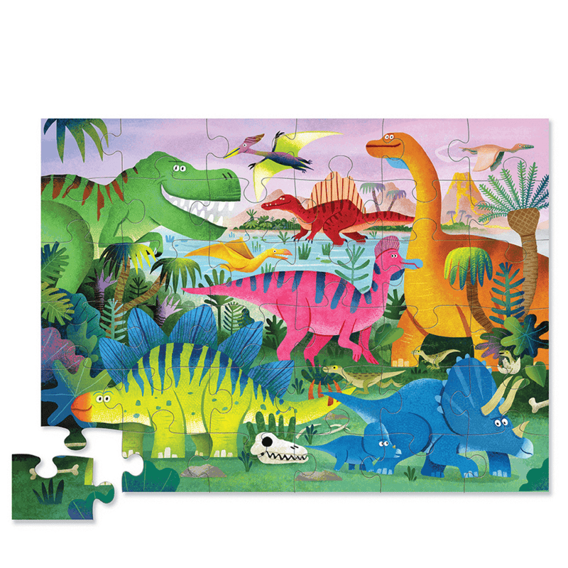 Dino Land Floor Puzzle by Crocodile Creek