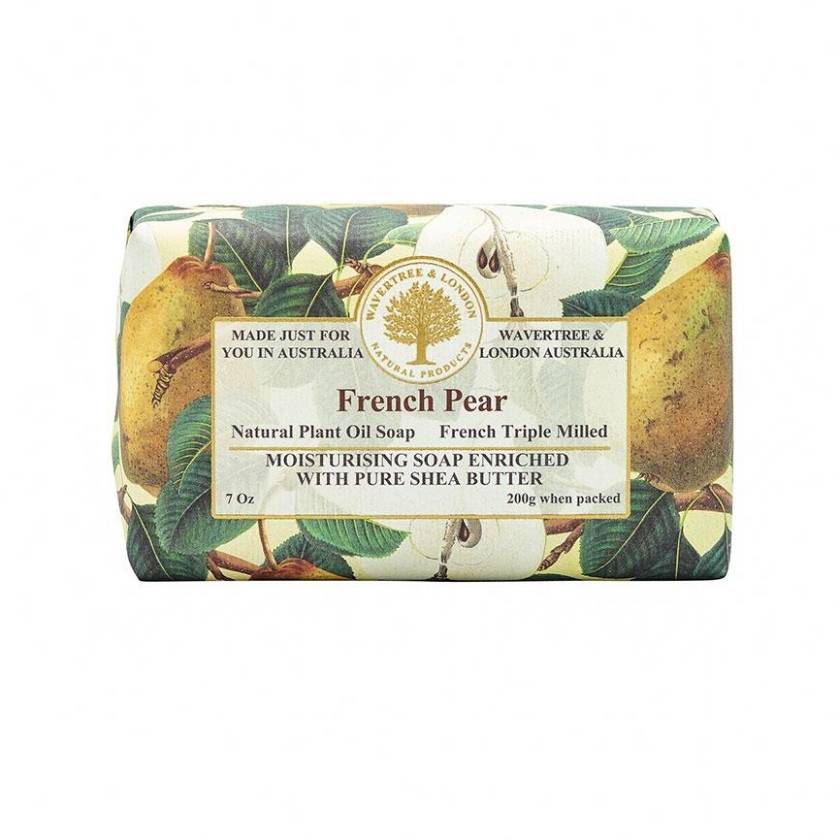 French pear soap