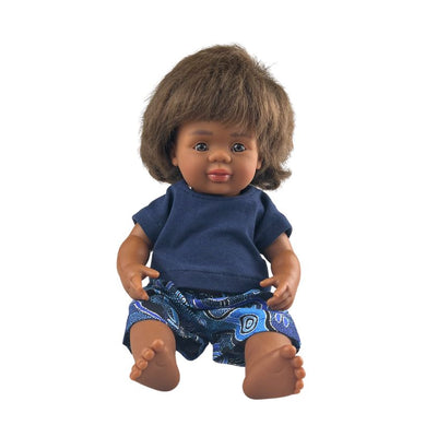 Indigenous boy clothing for 38cm Miniland Doll by Miss Alice