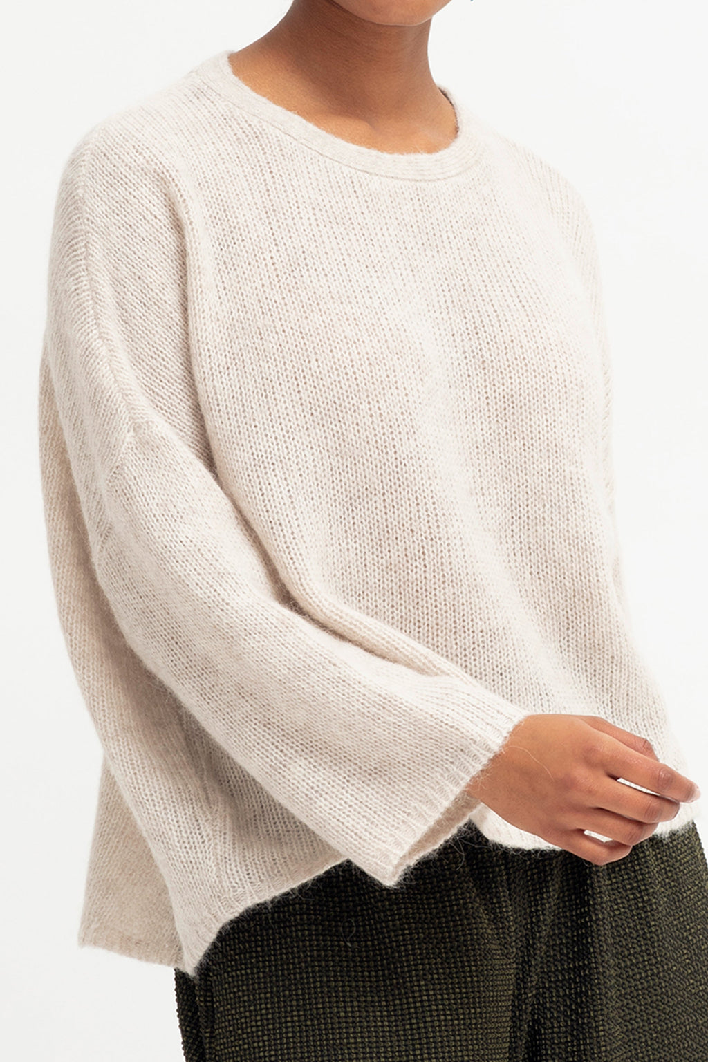Agna Sweater in Ecru by Elk the Label