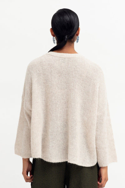Agna Sweater in Ecru by Elk the Label