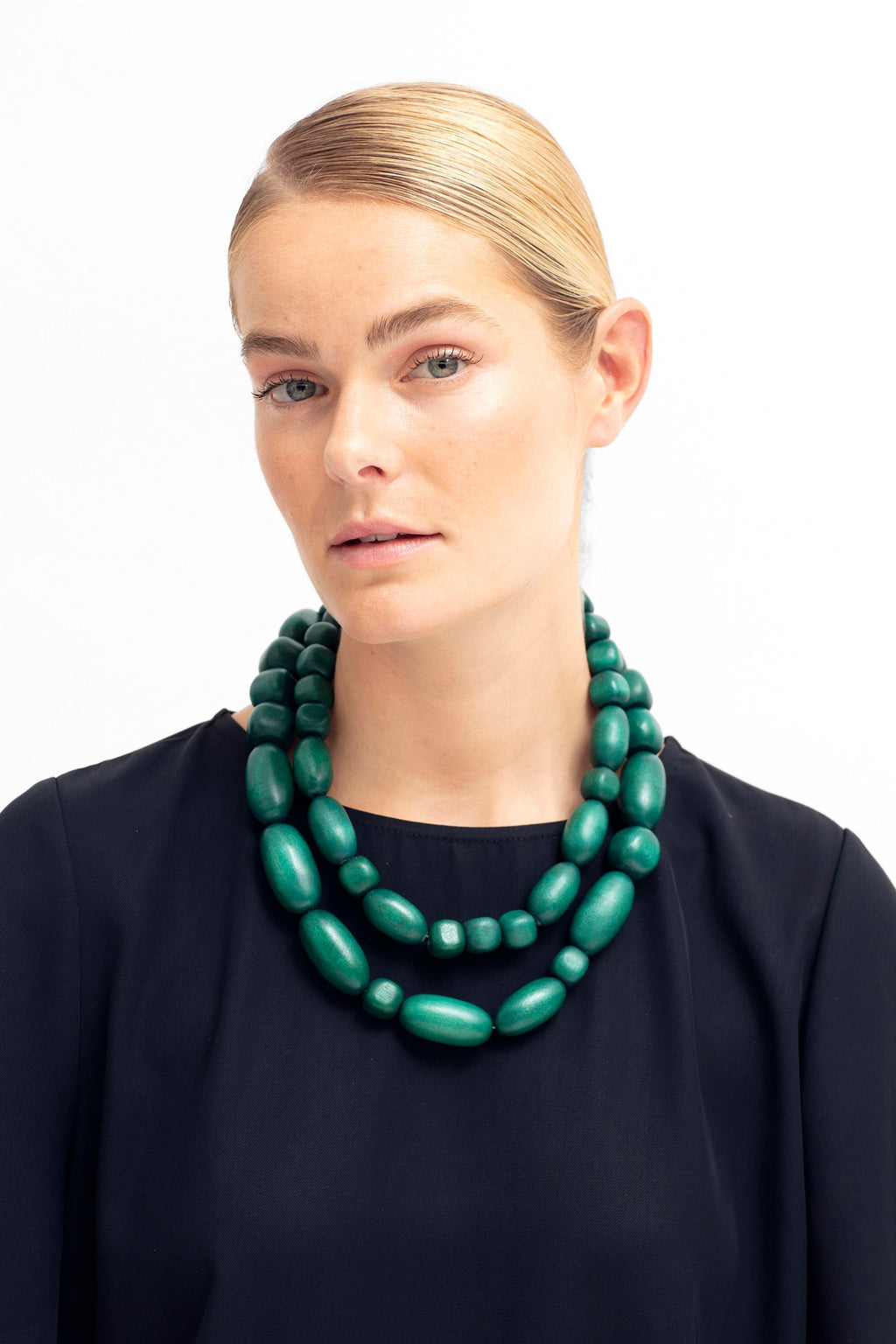 Harno Necklace by Elk the Label in Green