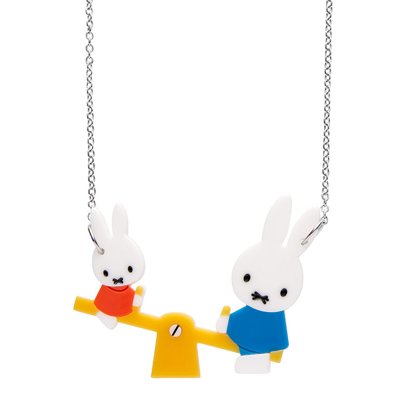 Miffy at the playground necklace by Erstwilder