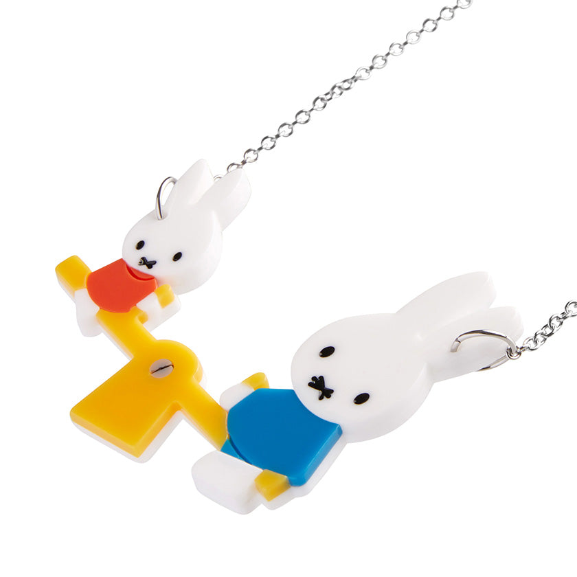Miffy at the playground necklace by Erstwilder