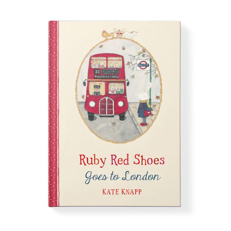 Ruby Red Shoes goes to London book