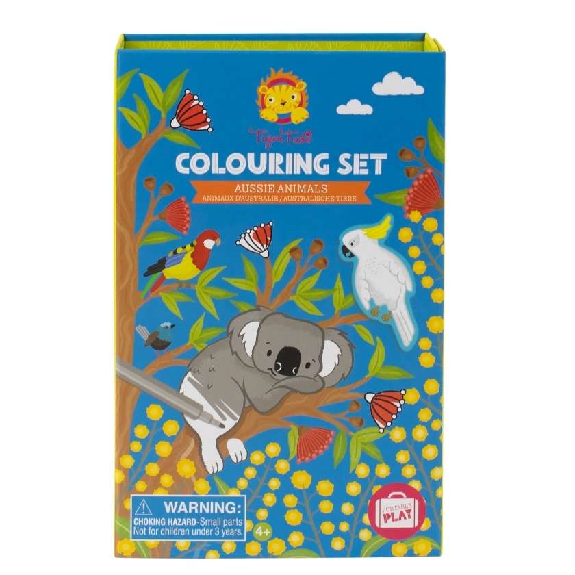 Aussie Animals Colouring Set Activity Pack
