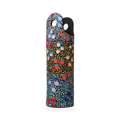 Artwork by Charlene Marshal on water bottle cooler carrier by Alperstein Designs