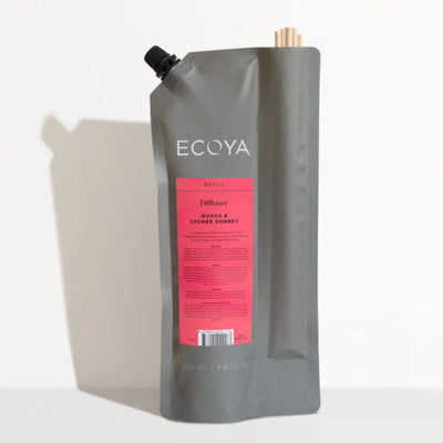 Guava and Lychee Sorbet Diffuser Refill by Ecoya