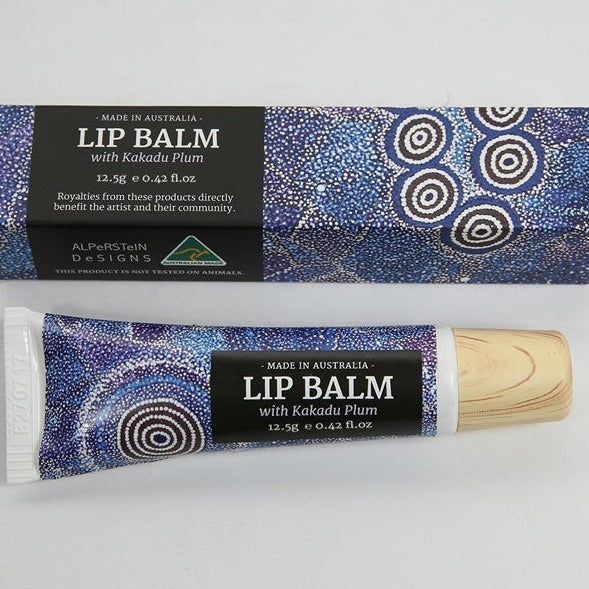 Alma Granites Kakadu Plum lip balm by Alperstein Designs