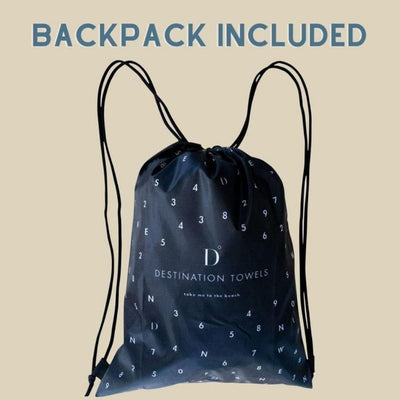 Backpack for your beach towel