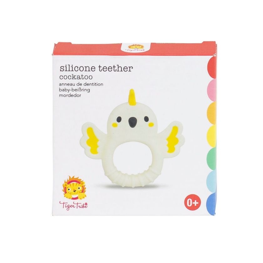 Tiger Tribe cockatoo teether toy