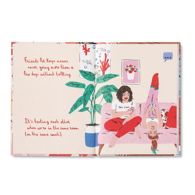 We're Friends For Keeps Quote Friendship book by Compendium